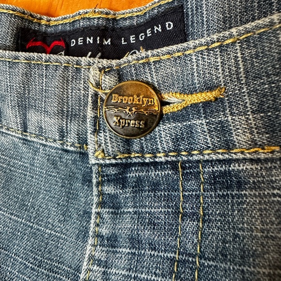 Men’s Blue Denim Legend Brooklyn Xpress Jeans Size 46/34 EUC - Picture 4 of 8